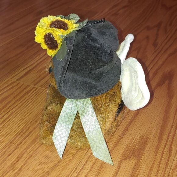 Boyds Bears Bumble B. Buzzdf Bumble Bee 8" plush - Picture 2 of 5